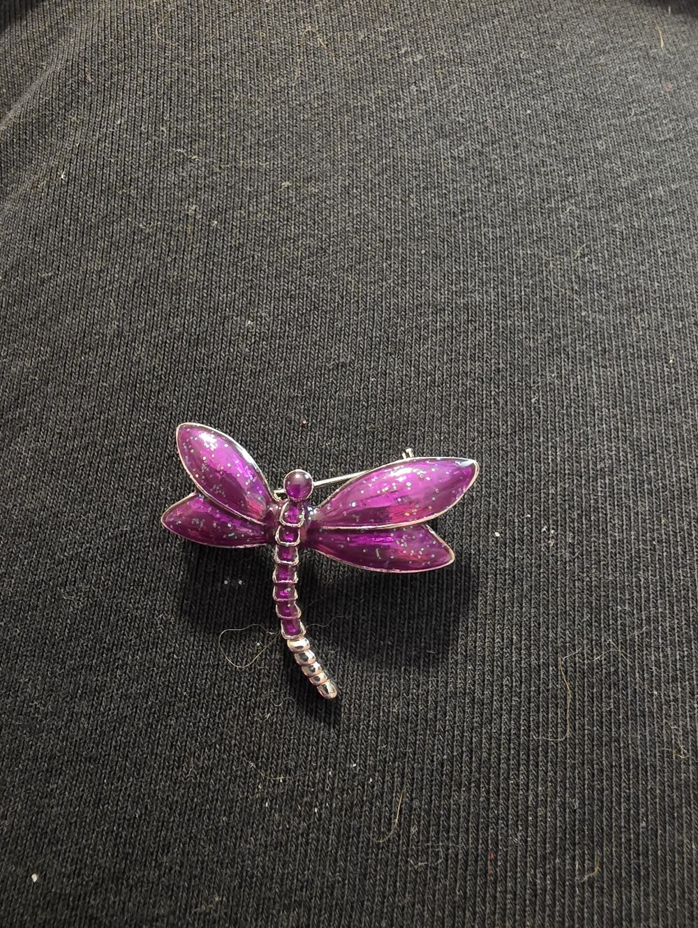 Purple Dragonfly Brooch Pin - Women's Jewelry